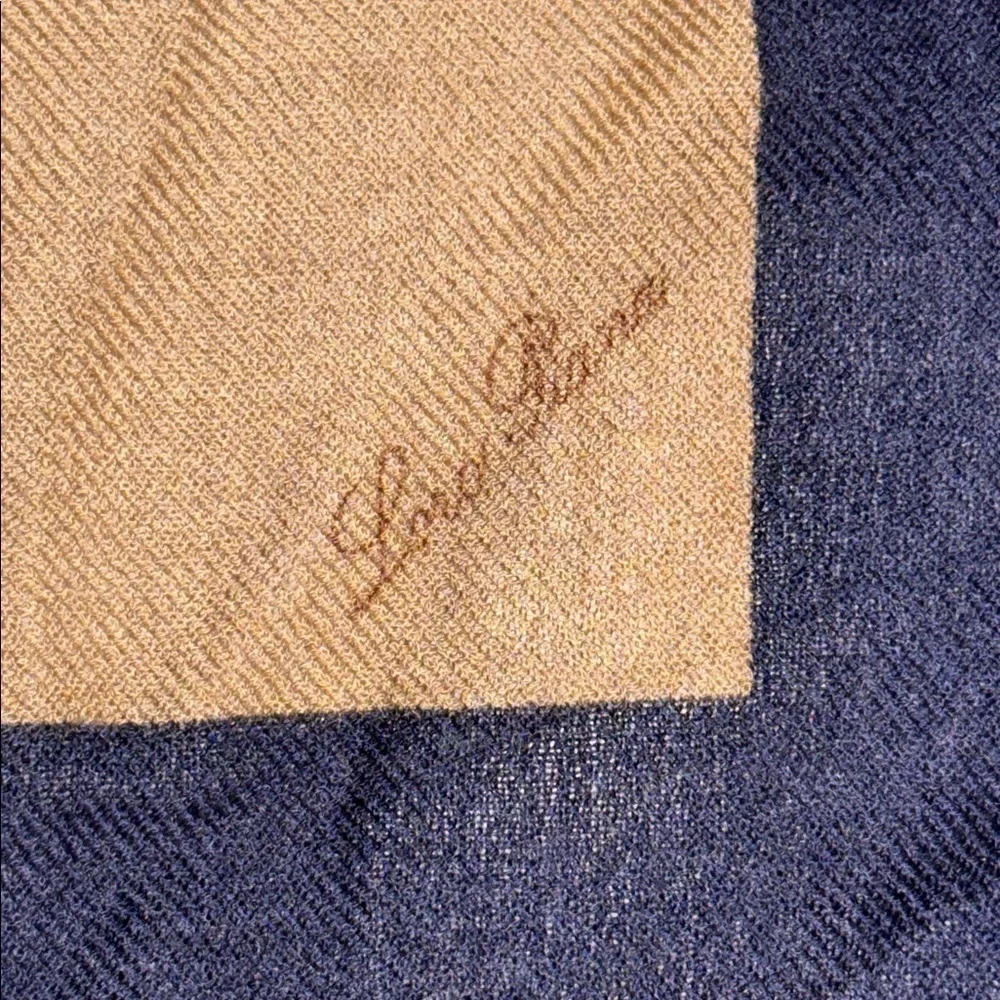 Loro Piana 100% Cashmere Oversized Shawl
